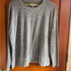 Lucky Brand Heather Gray Knit Pullover